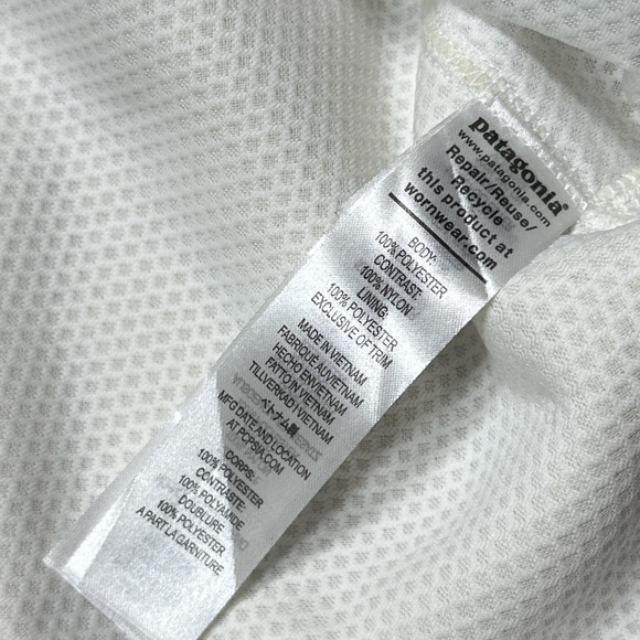 Patagonia Classic Retro X Full Zip Synchilla Natural White Jacket Mens Medium - Picture 7 of 9